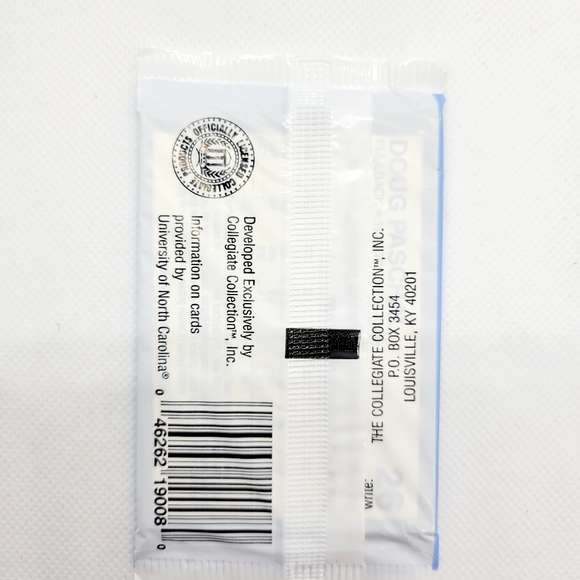 1990 University of North Carolina Trading Cards 2nd Edition - Picture 2 of 2